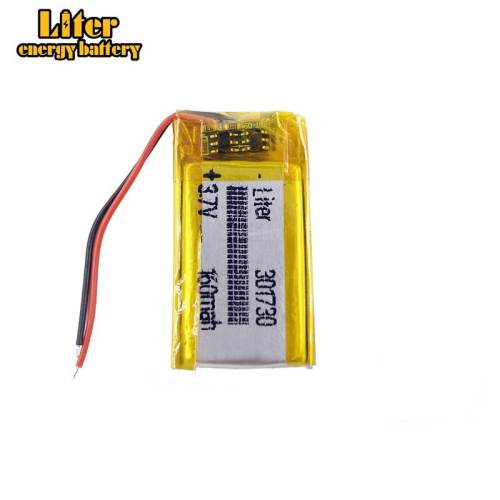 3.7v lithium battery 301730 160mah BIHUADE recording pen wireless earphone point reading