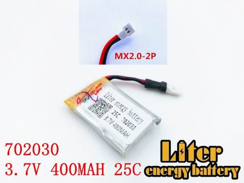3.7V 400mAh Battery For 702030 Helicopter Mini Aircraft Spare Parts Air Vehicle Backup Battery Helicopter Accessories + charger