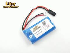 7.4V 1800mAh 18650 Lithium battery You Di U12A Syma S033g 6088T 15c