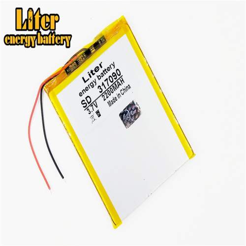 3.7V 317090 2200mAh Liter energy battery polymer lithium battery domestic Tablet PC MID e-book such as universal