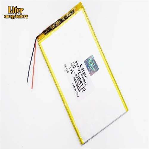 3.7V 4400mAH 2894130 Liter energy battery ( polymer lithium ion battery )Li-ion  for tablet pc e-book gps mp4