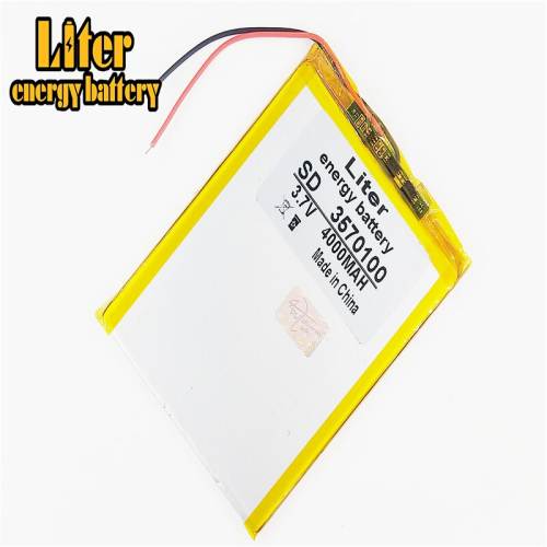 Size 3570100 3.7v 4000mah BIHUADE Lithium Polymer Battery With Board For 7 Inch Tablet Pc