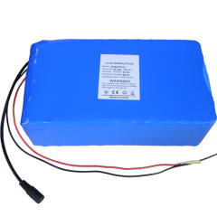High capacity industrial custom 44.4V 15.2Ah li-ion battery pack with plastic holder