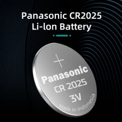 PANASONIC  cr2025 Brand New Button Cell Batteries 3V Coin Lithium game, digital camera, camcorder DL2025 BR2025 CR 2025