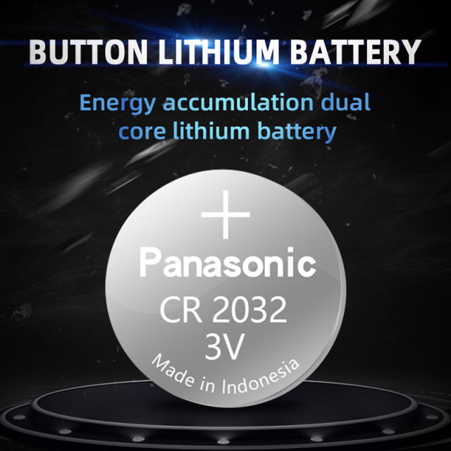 PANASONIC  cr2032 Brand New Button Cell Batteries 3V Coin Lithium Battery For Watch Remote Control Calculator cr2032