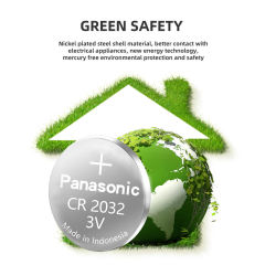 PANASONIC 2020 Promotion Sale 10pcs 3V CR2032 CR 2032 Watch Clock Batteries Button Coins Pilas Calculator Lithium Battery