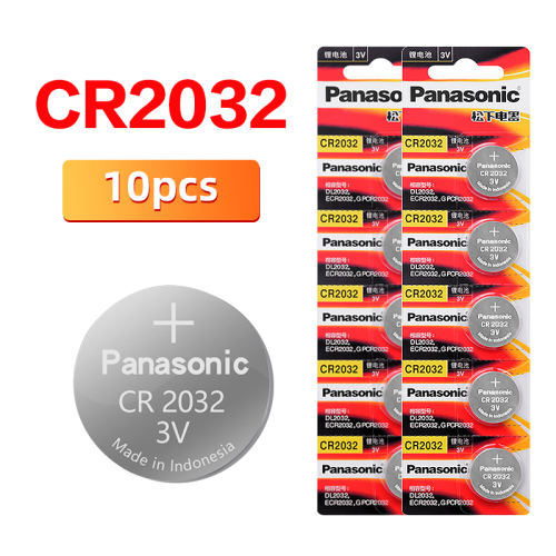 PANASONIC 2020 Promotion Sale 10pcs 3V CR2032 CR 2032 Watch Clock Batteries Button Coins Pilas Calculator Lithium Battery