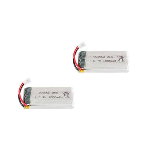 3.7v 1800mAh 903052 Rechargeable Battery for SYMA X5 X5SW M18 H5P KY601S 3.7v Lipo Battery XH2.54 Plug 1pcs