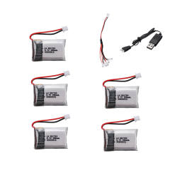 3.7v 150mAh 651723 For H20 RC Quadcopter Drone Spare parts 3.7v Lipo Battery for H20 Battery for Toy Helicopter