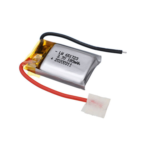 3.7V 180mAh Lipo battery For Syma S109G S111G MJXRC X900 X901 Remote Control RC Helicopter Spare Parts 3.7V 651723 Battery