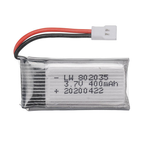 3.7V 400mAh Lipo Battery for X4 H107 H31 KY101 E33C E33 U816A V252 H6C RC Quadcopter Drone Spare Part 802035 battery