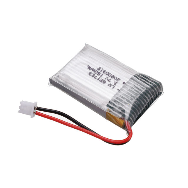 3.7v 150mAh 651723 For H20 RC Quadcopter Drone Spare parts 3.7v Lipo Battery for H20 Battery for Toy Helicopter
