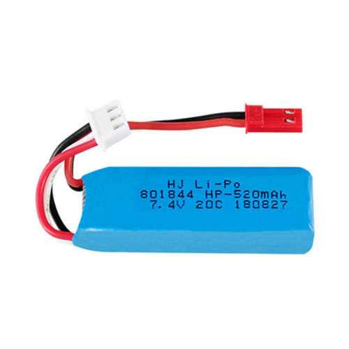 7.4V 2S 520mAh 801844 Lipo Battery for WLtoys K969 K989 K999 P929 P939 A202 A212 A222 A232 A242 A252 RC Cars Battery for XKA600