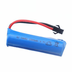 3.7V 1500mAh 18650 rechargeable Battery For RC helicopter Airplanes car Boat Toys Spare Parts 3.7v Li-ion battery SM plug