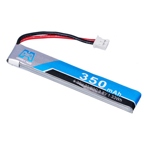 1S HV 3.8V 350mAh 30C 4.35V FPV Lipo Battery PH2.0 Plug For RC FPV Racing Drone Spare Parts Accessories 3.8v Battery Charger Set