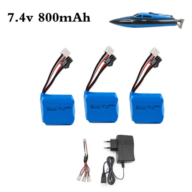 7.4v 800mAh 18350 battery for H100 H102 H106 Li-ion Battery