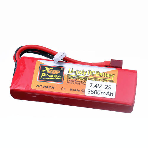 Original battery for Wltoys car 2s 7.4 V 3500mAh Lipo battery T Plug for Wltoys 144001 12428 114019 RC car Off-road car battery