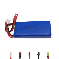 7.4v 1200mAh Lipo Battery with EU charger For YiZhan X6 MJX X101 X102h X1Brushless H16 WLtoys V353 V333 V323 V666 V262 RC Parts