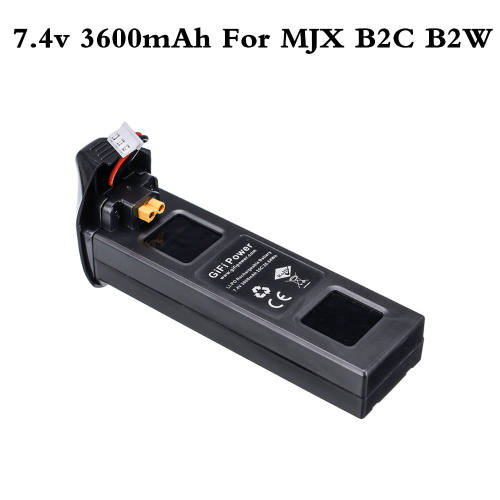 upgrade For MJX Bugs 2 B2W B2C Battery 7.4V 3600mah 25C Li-po Battery For MJX B2W B2C rc quadcopter drone spare parts