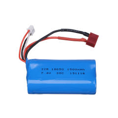 7.4V 1500mAh Lipo Battery for Q46 Wltoys 10428 /12428/12423 WPL MN99S D90 U12A S033g Q1 H101 Rc Boats Cars