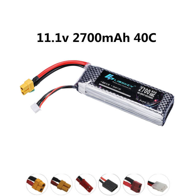 3s 11.1V 2700mAh LiPo Battery For RC aircraft toys helicopters Airplanes cars Boat Parts 11.1v 803496 battery