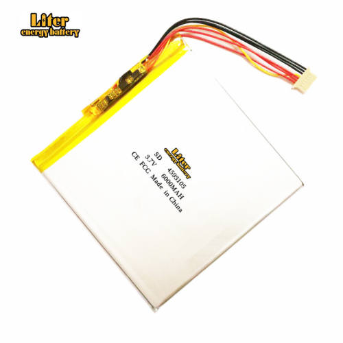3.7V 6000mAh 4593105 Li-Polymer Replacement Battery For WINPAD A1 Mini Tablet PC Accumulator 7 Wire Plug