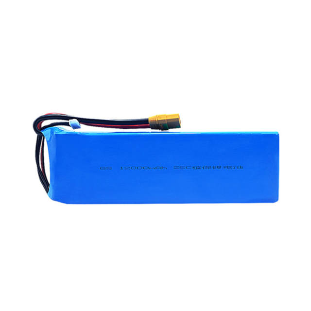 6s Lithium Battery for Agricultural Spraying Drone Spare Parts 22.2v Batteries 22.2V 12000mah 25C 6S 1pcs RC Toy Lipo Battery