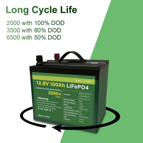 New 2021 12V 100AH Lifepo4 Battery Pack Cell Waterproof Lithium Ion Batteries With Built-in BMS for Inverter, Boat Motor No Tax