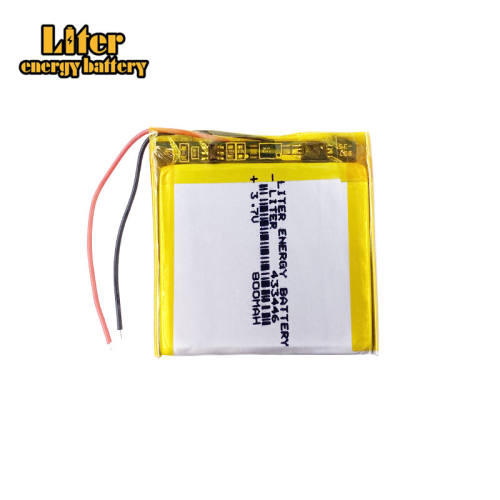 3.7v 433446 800mah Liter energy battery lithium ion rechargeable battery For Mp3 MP4 MP5 GPS PSP mobile bluetooth Watch