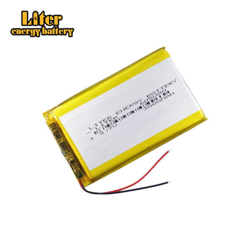 3.7V 3000mAh 605080  Liter energy battery Rechargeable Battery Polymer Lithium For GPS Tablet PC Laptop power bank PAD Camera