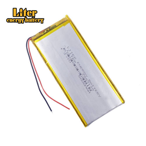 3.7V 7553135 5000mah Liter energy battery polymer lithium battery suitable for tablet PC digital products