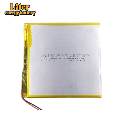 30100110 3.7V 4000mah Liter energy battery polymer lithium ion battery For Power bank e-book video game Power mobile