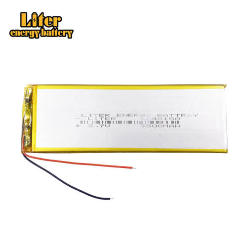 3248150 3500mah Liter energy battery Polymer Batteries 3.7v Thium Battery Irbis Tx18