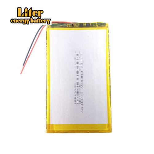3.7V 3085100 3200mAh Liter energy battery polymer lithium ion battery  for tablet pc 7 inch 8 inch 9inch