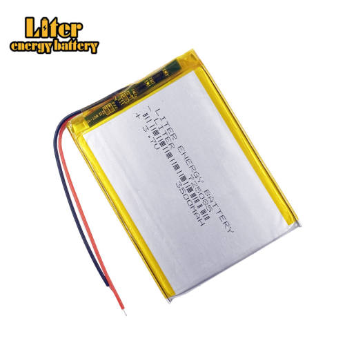 725085 3.7V 3500mah Liter energy battery Lithium polymer Battery For MP5 GPS Tablet PC Digital Products
