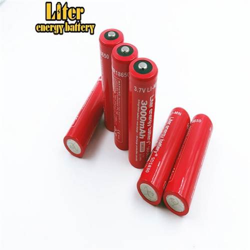 2PCS New Original Liter energy battery 18650B SD18650 Rechargeable Li-ion battery 3.7V 3000mAh +