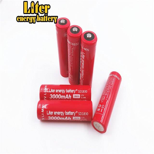 1PCS New Original Liter energy battery 18650B SD18650 Rechargeable Li-ion battery 3.7V 3000mAh
