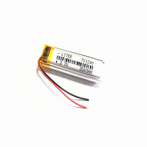 3.7V 350MAH 701240 Lithium Polymer LiPo Rechargeable Battery For Mp3 headphone PAD DVD bluetooth camera