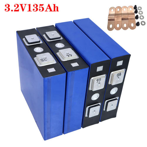 Grade A NEW 3.2V 135Ah Lifepo4 Battery 8PCS Rechargeable Lithium Iron Phosphate Solar 24V 135Ah Cells Not 150Ah 200Ah