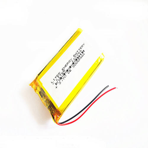 3.7V 3000MAH 123759 Lithium Polymer LiPo Rechargeable Battery For Mp3 headphone PAD DVD bluetooth camera