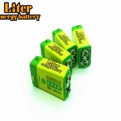 USB Battery 9V 1200mAh Liter energy battery Li-polymer Rechargeable lithium battery