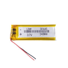 301645 3.7v 240mah BIHUADE Lithium Polymer Battery With Board For Mp3 Mp4 Mp5 Gps Digital Products