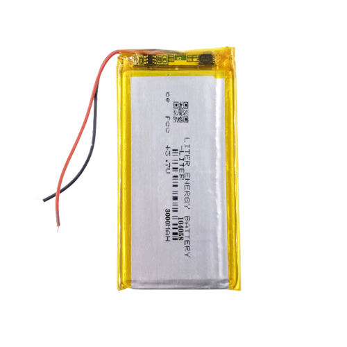 3.7V 3000mah polymer lithium battery 104058 for video communication transmitter module camera