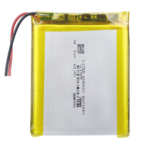 Polymer lithium battery 3.7V 105060 3500mAh mobile power LED instrument flat-panel universal