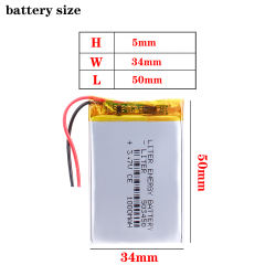 503450 3.7V 1000mAh Liter energy battery Lithium Polymer LiPo Rechargeable Battery li ion cells