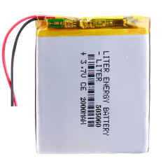 3.7 V 505060 2000mah BIHUADE lithium polymer battery GPS navigation Li-Po Rechargeable Battery For MP4 MP5 DVD Cell Phone