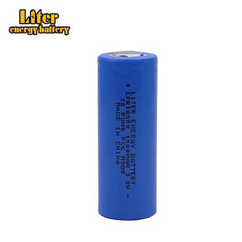 2pcs/lot 3.2V LFR 18500 LiFePO4 battery 1000mah rechargeable cell for Solar Led Light and speaker