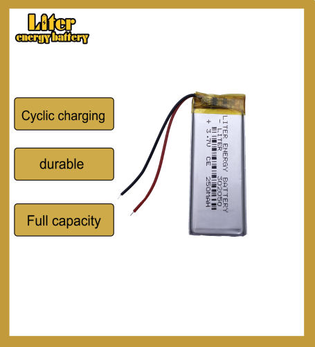 302050 3.7V 250mAh Lithium Polymer Li-po li ion Battery For Intelligent wearable LED light signal Mp3 MP4 products