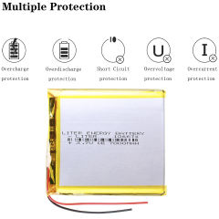 3.7V 7000mAh 106674 Polymer Rechargeable Polymer Lithium Battery