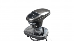 SAPart Automotive Interior Trim Carbon Fiber Gear Shift Knob Cover Handle Sticker Interior Trim-Top